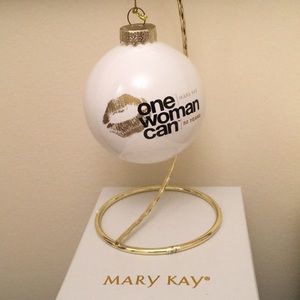 Mary Kay One Woman Can Ornament